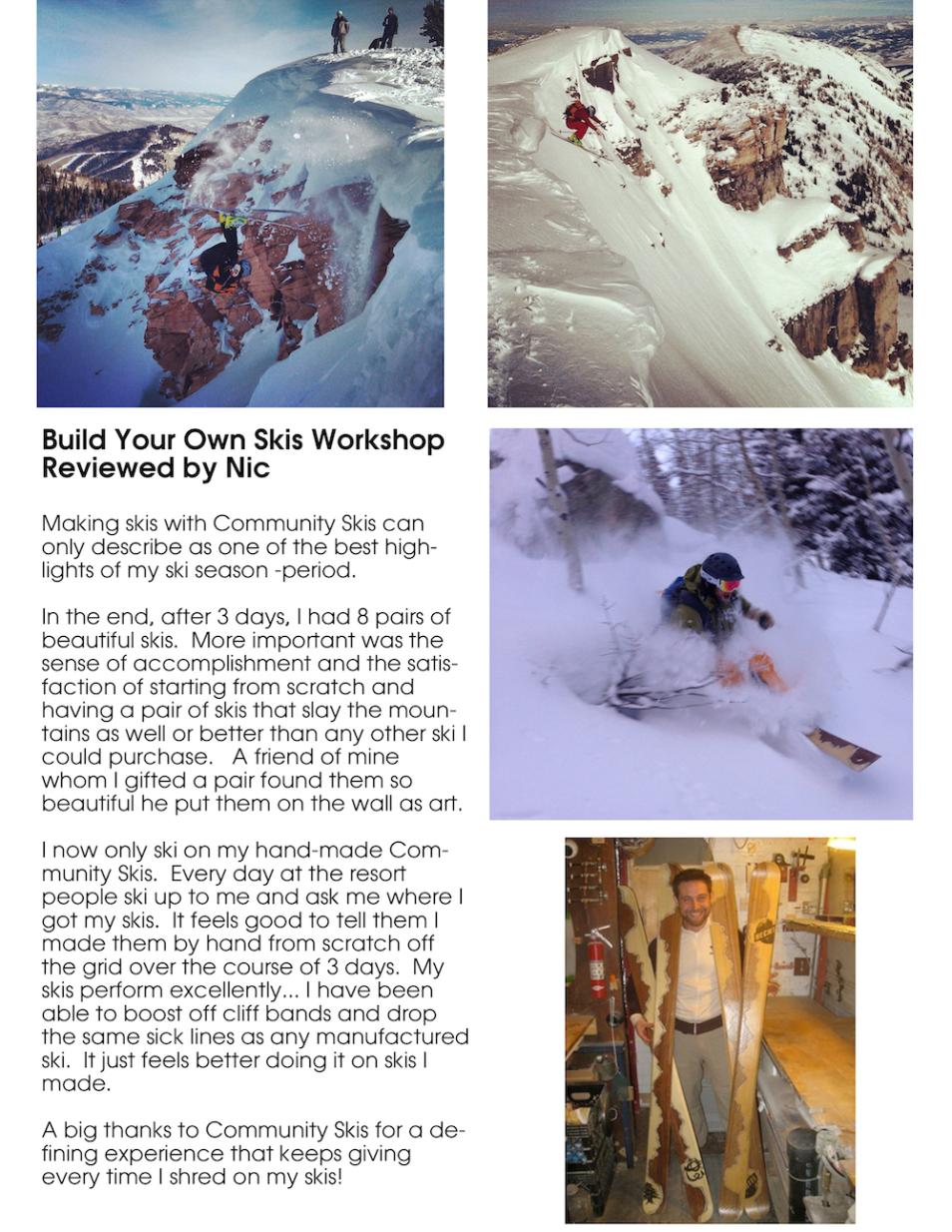 Build Your Own Custom Skis