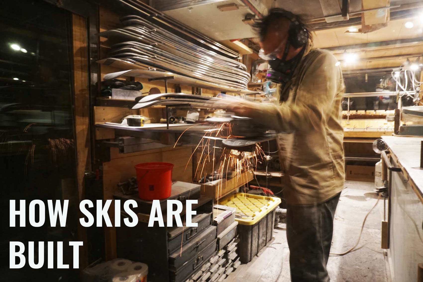 HOW SKIS ARE BUILT